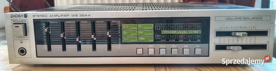 Wzmacniacz Diora WS 354 A na części Wzmacniacze Warszawa