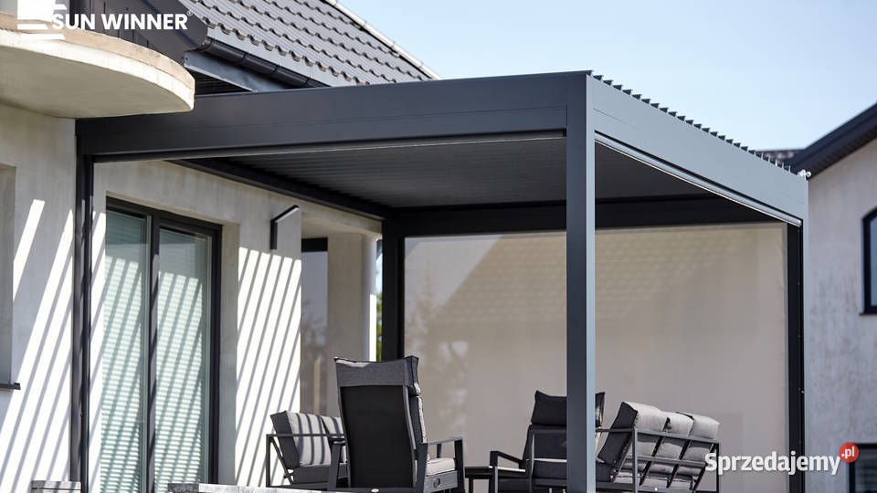 Pergola zadaszenie tarasu lamelowe