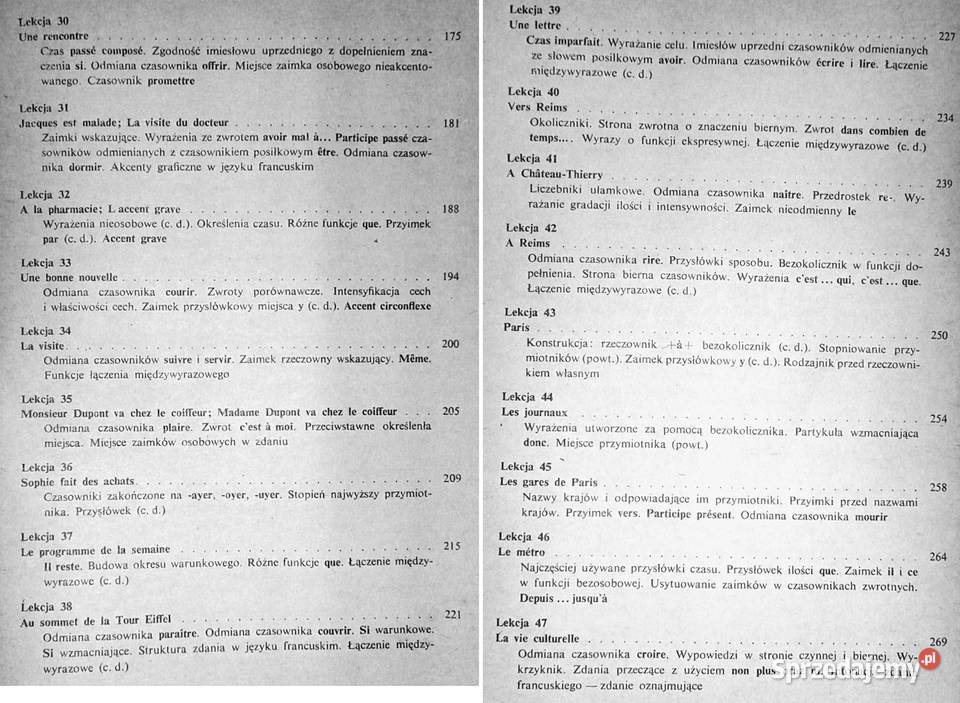 Mówimy francusku Antoni Płatkow Mieczysław sprzedam