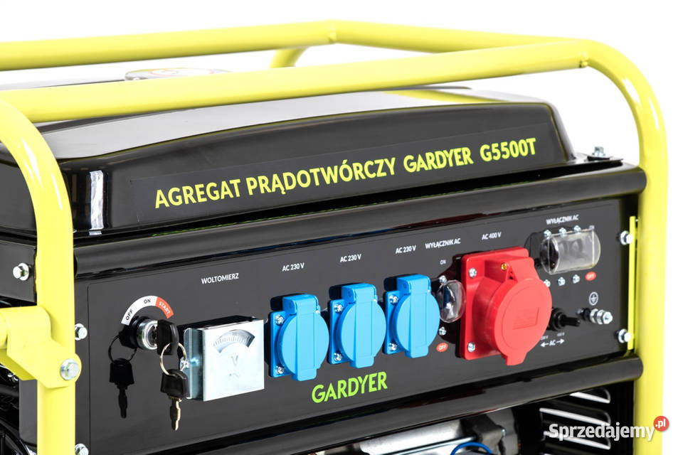 AGREGAT PRĄDOTWÓRCZY GENERATOR PRĄDU TRÓJFAZOWY Opalenica