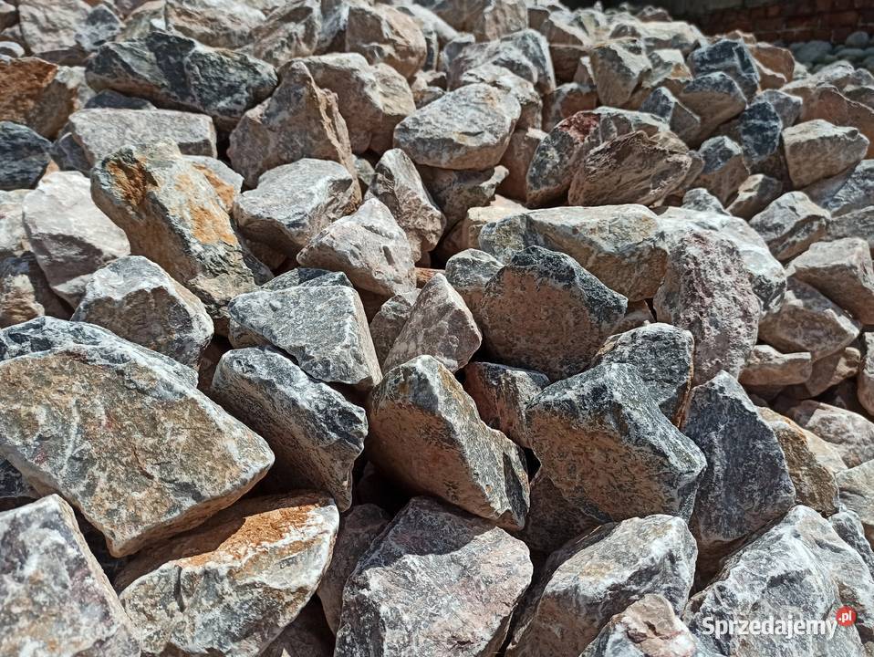 Kamień Różowy do gabionu 90150 mm ozdobny do małopolskie Oświęcim