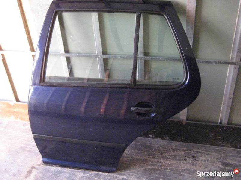 Drzwi szyba tył lewy VW Golf IV 4 HB Rok produkcji 2002 wielkopolskie Kalisz