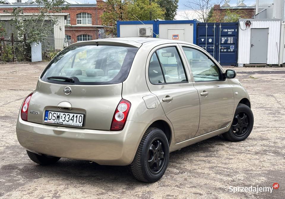 Nissan Micra 12 2004 Zwinna zadbana i wielofunkcyjna kierownica dolnośląskie Wrocław