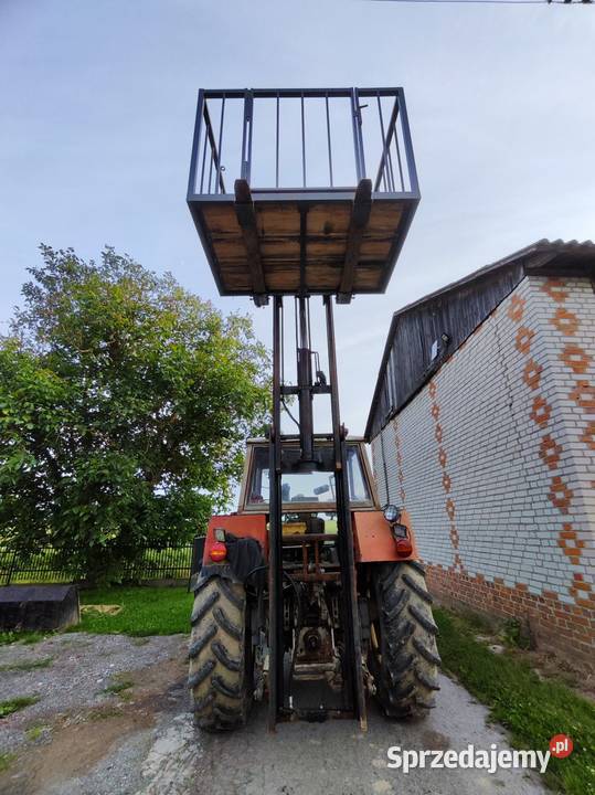 Maszt do ciągnika sadowniczy paleciak wózek Olchowiec-Kolonia