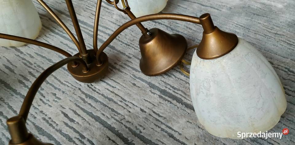Lampa Sufitowa Wisząca żyrandol 5x60W E27 Toruń