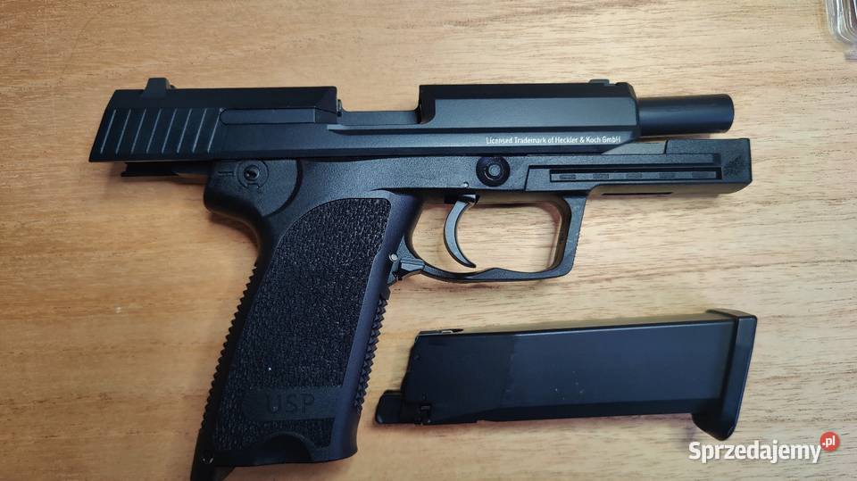 HK HK USP Blow Back 45mm BB CO2 pistolet Wrocław
