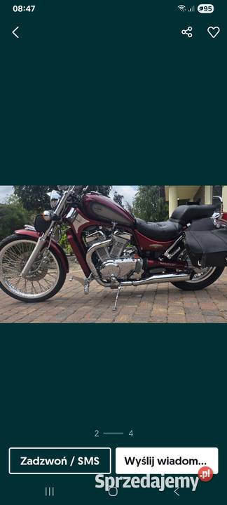 Suzuki INtruder VS 800 chopper Sompolno