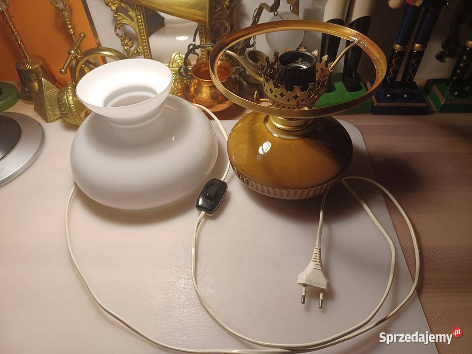 Lampa stołowa PRL