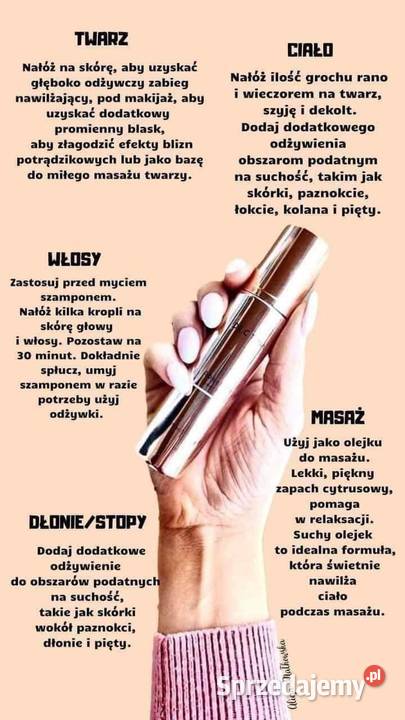 Suchy Olej Eliksir Unisex wielkopolskie Międzychód sprzedam