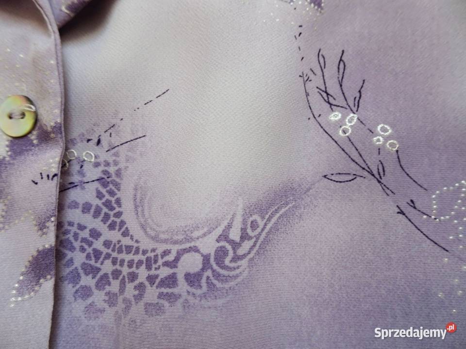 Berkertex Lawendowa srebrzona koszula 44 46 Nowy Sącz