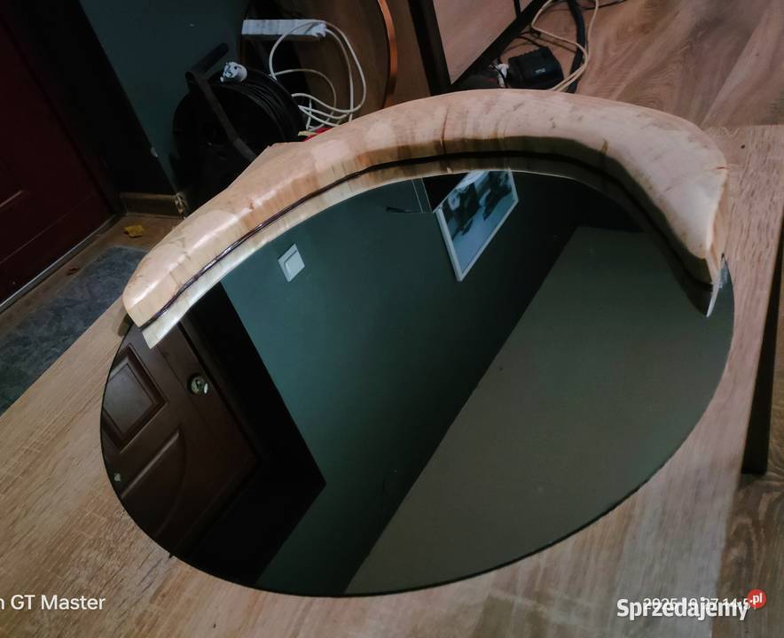 Lustro ozdobne drewniane Limanowa