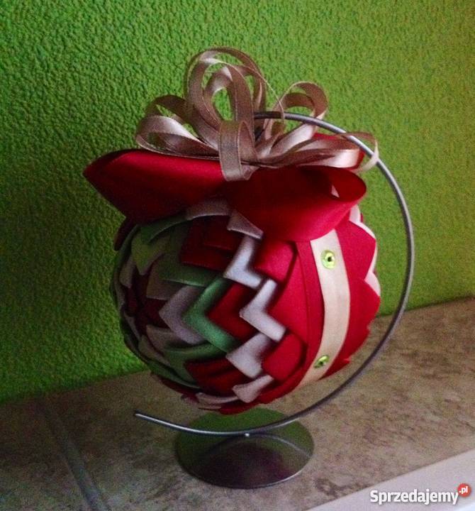 Bombki wstążkowe karczochy śląskie Chorzów