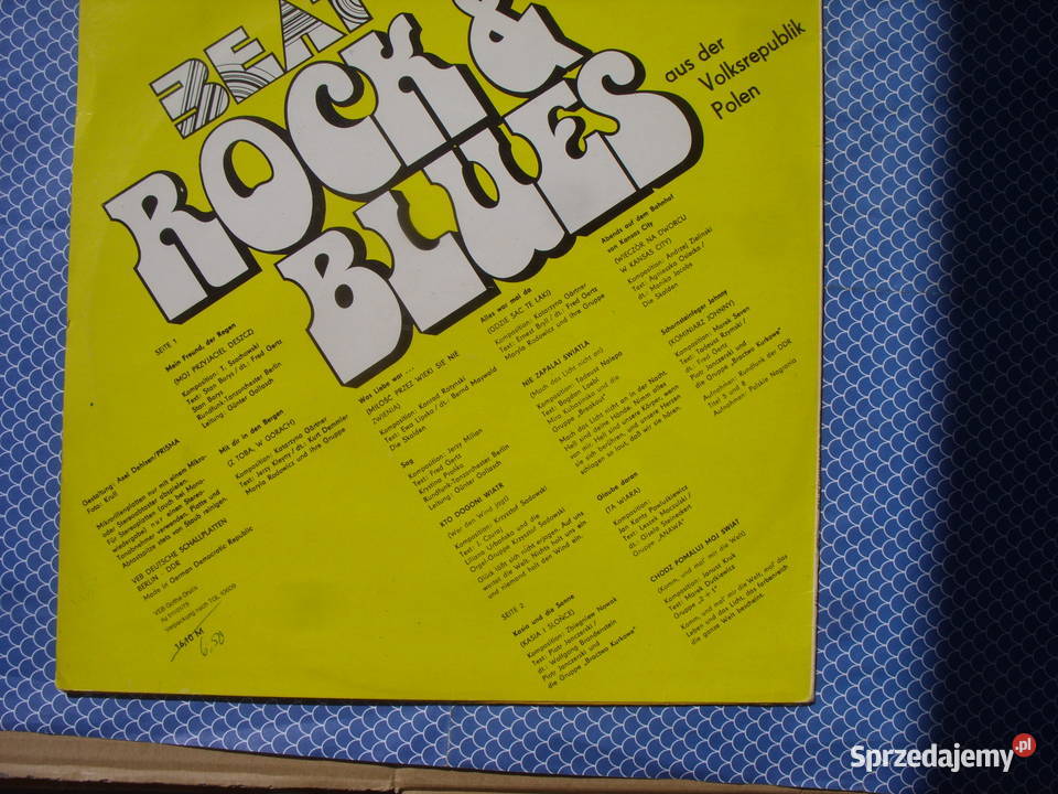 Winyl LP BEAT ROCK BLUESVR POLEN 1975 Wołów