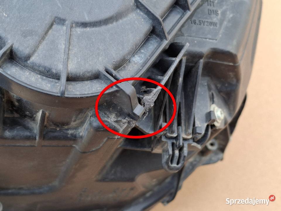 MERCEDES ACTROS ANTOS REFLEKTOR PRAWY LAMPA Bieleń sprzedam