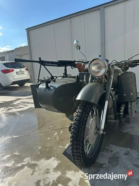 K750 M KMZ Dniepr Ural z wózkiem renowacji Przemyśl