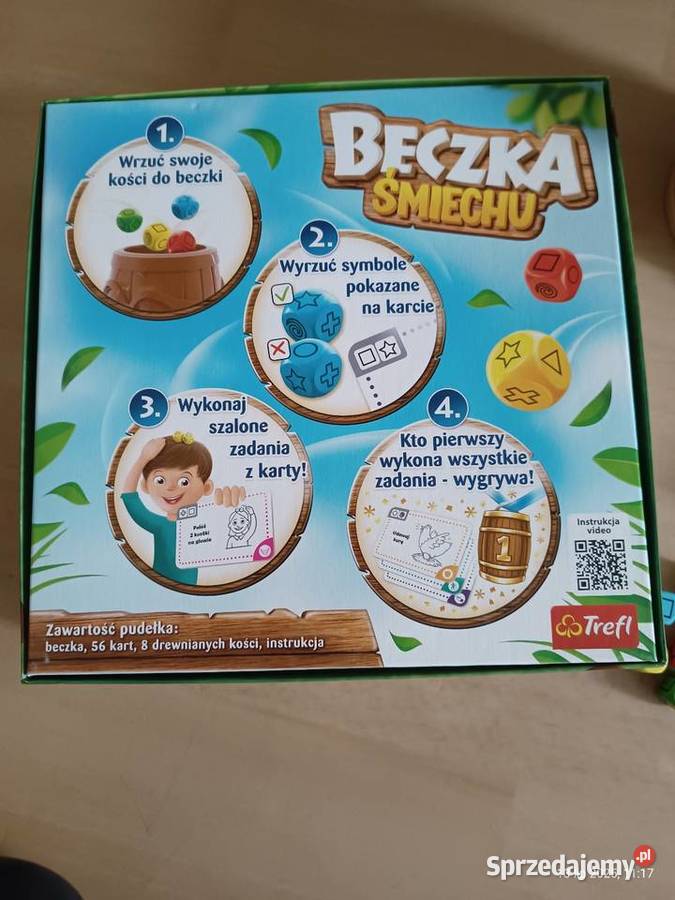 Gra rodzinna zręcznościowa Beczka śmiechu Trefl Szczecin