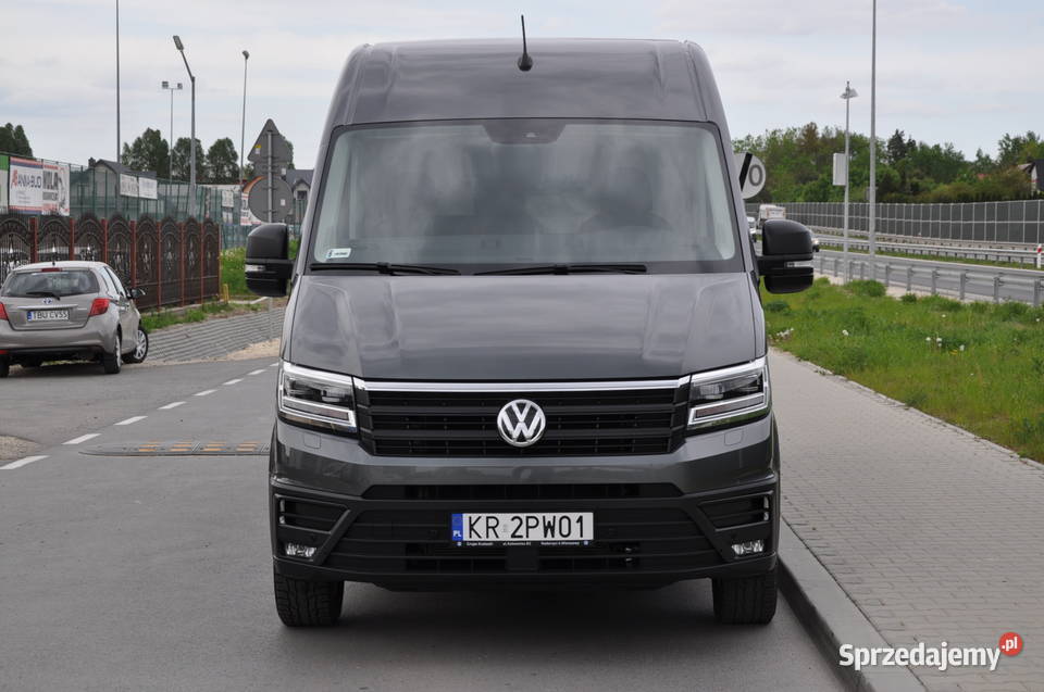 Volkswagen Crafter L4H2 Maxi 177 DSG Automat kupiony w polskim salonie Bilcza