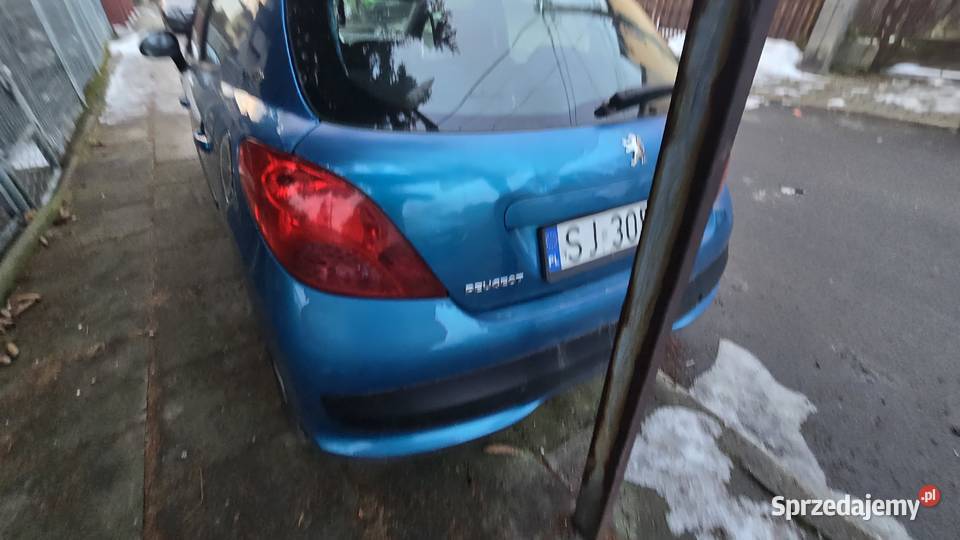 Peugeot 207 benzyna 14 Wszystkie części Sosnowiec