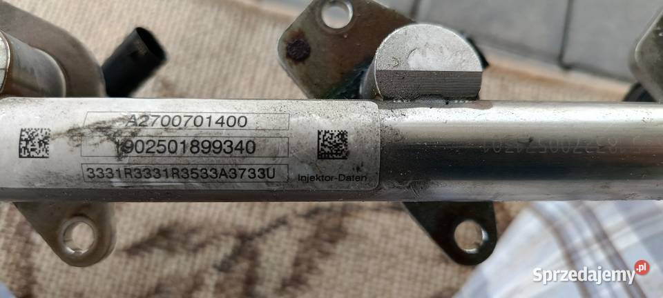 Mercedes listwą wtryskowa A2700701400 WTRYSKI Opole Lubelskie
