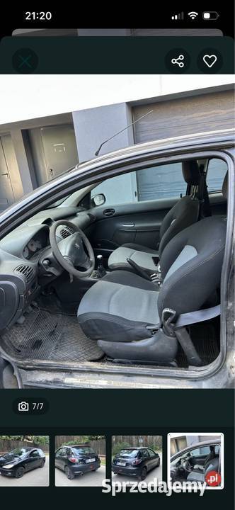 Peugeot 206 14 Benzyna 2002r Ostrów Mazowiecka sprzedam