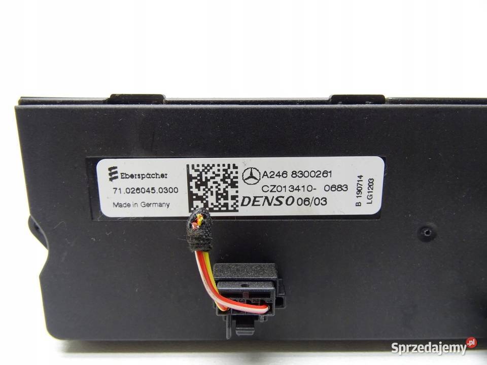 NAGRZEWNICA ELEKTRYCZNA A2468300261 MERCEDES osobowe Nagrzewnice sprzedam