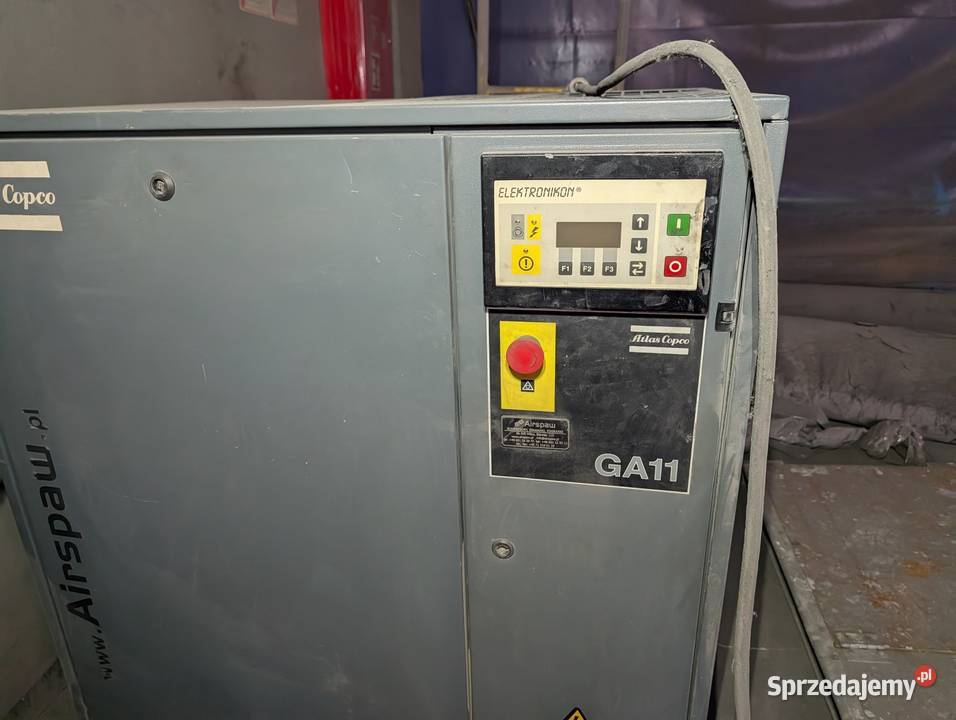 Sprężarka Atlas Copco GA 11 FF Poznań