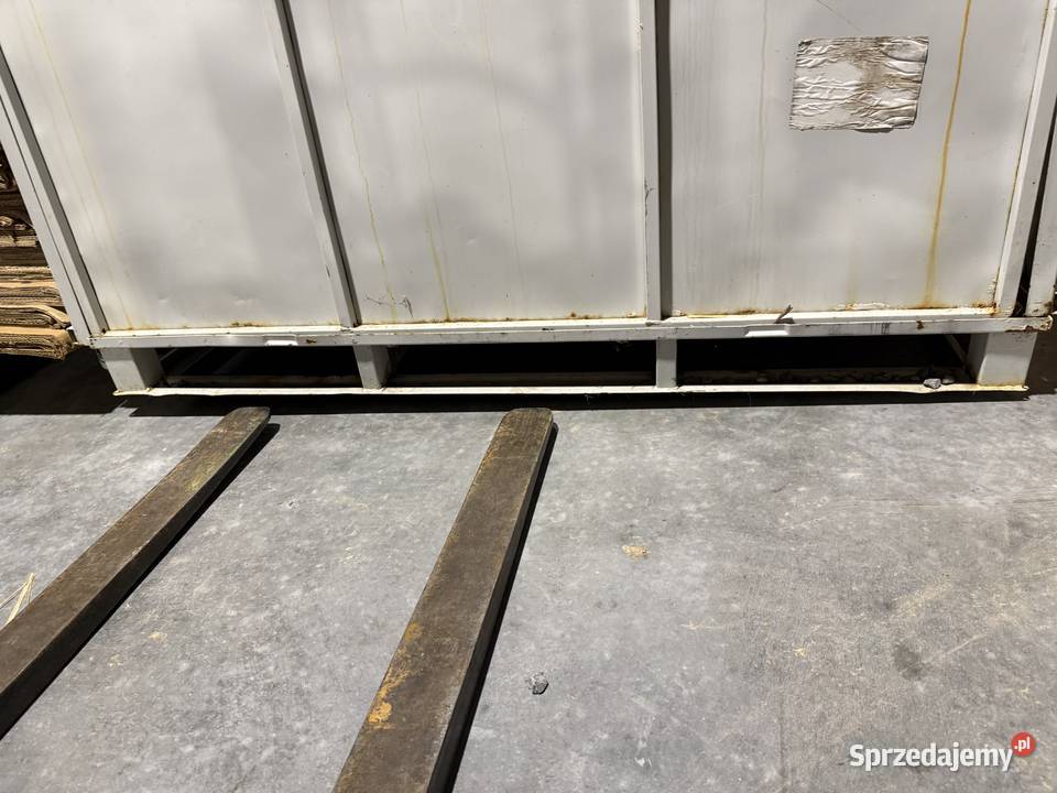 Skrzyniopaleta pojemnik kontener metalowy