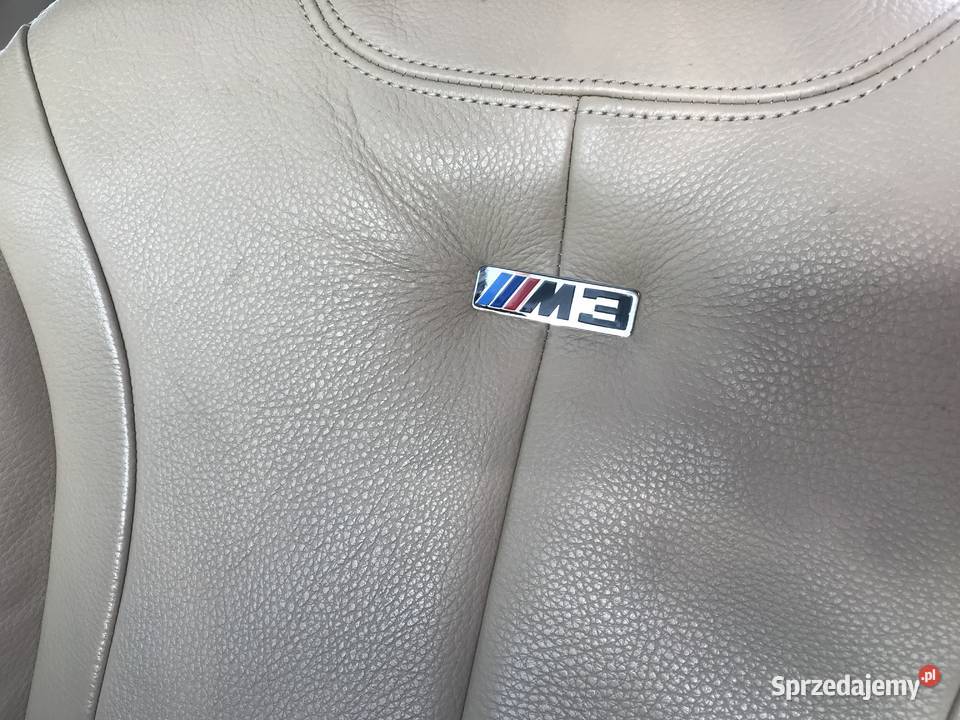 Logo emblemat fotele BMW M3 Chełm