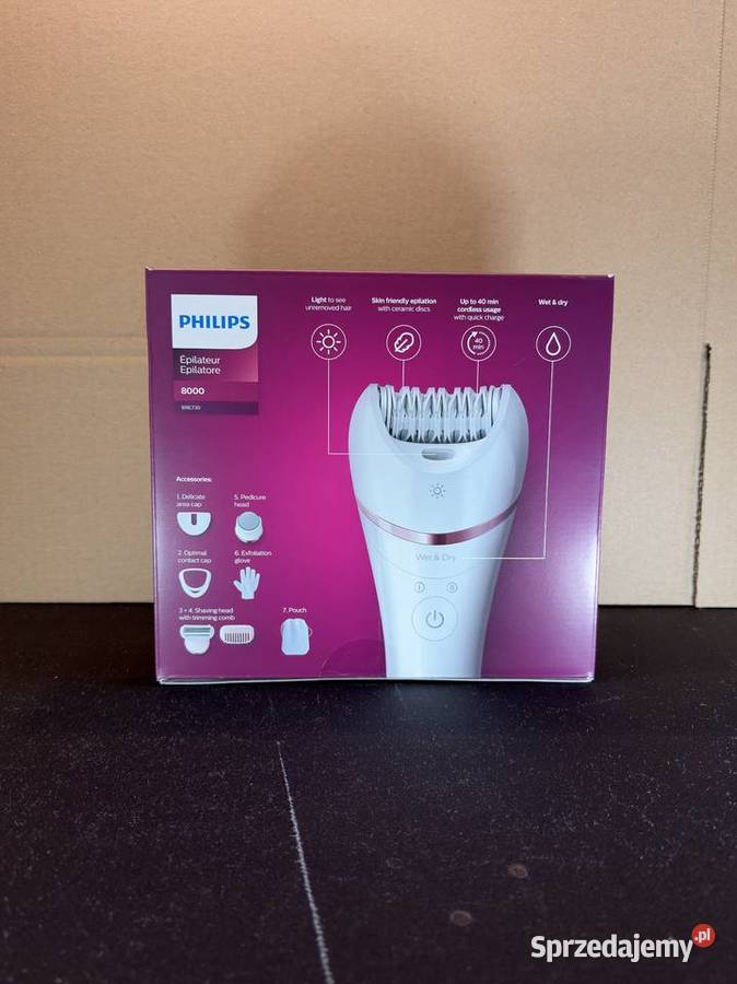 Philips Epilator Series 8000 BRE73010 Wet Dry 7 opolskie Prudnik