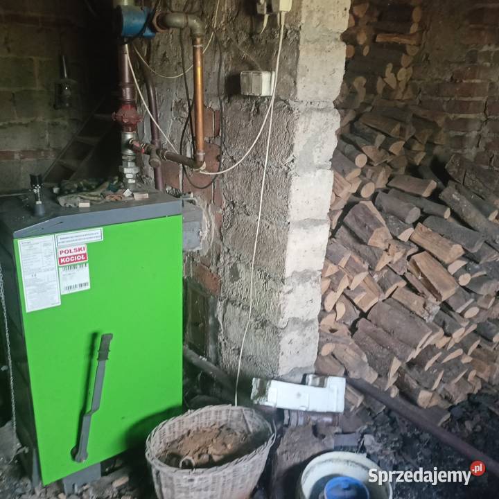 Piec SAS 14kW z 2017 roku węgiel i drewno