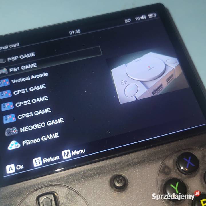 Konsola ANBERNIC 40XXV NOWA 192 GB Elektronika dolnośląskie