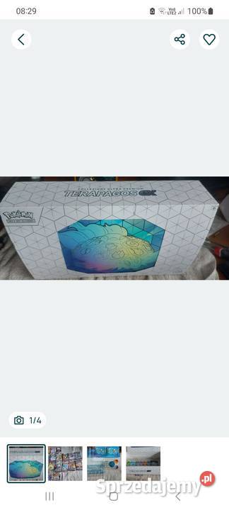 Pokmon TCG Terapagos ex UltraPremium Collection pomorskie Malbork