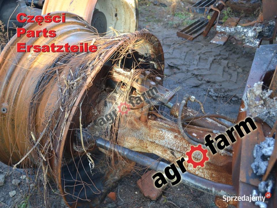 Case MXM 175 części silnik skrzynia biegów oś Pozostałe Byków
