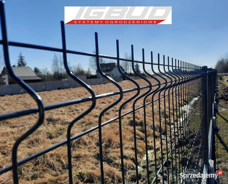Panel ogrodzeniowy 3D wysokość 123 drut 4mm sprzedam