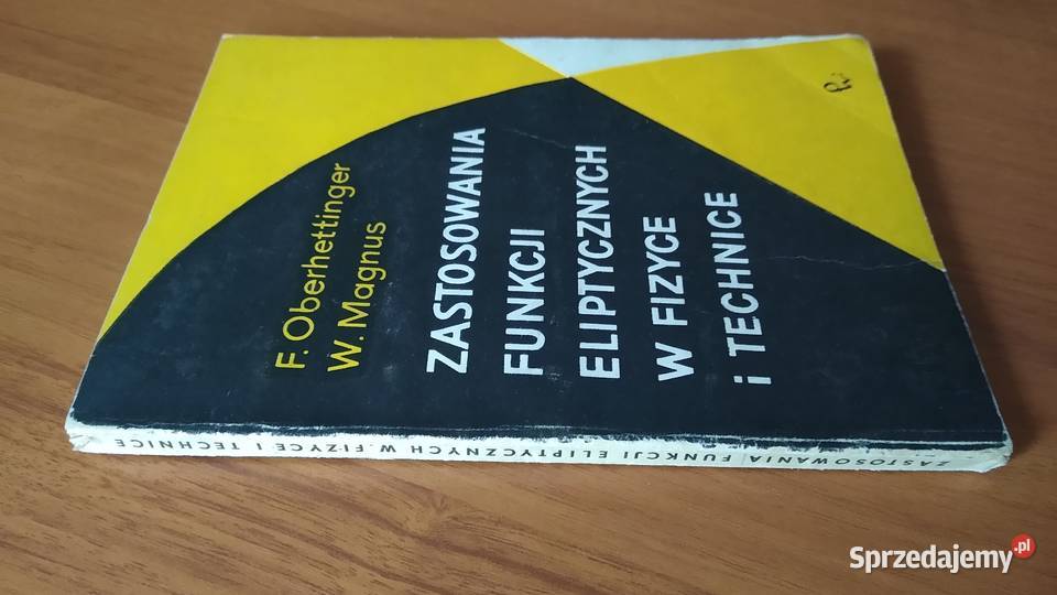 Zastosowania funkcji eliptycznych w fizyce i Podręczniki Gdańsk