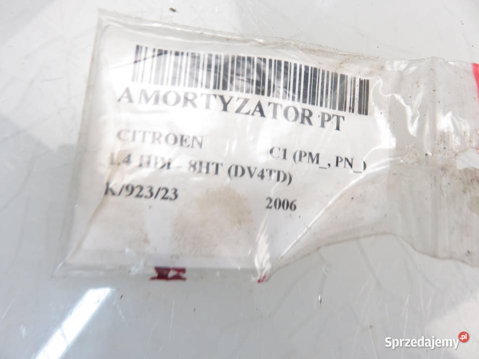 AMORTYZATORY TYŁ CITROEN C1 485300H010 osobowe sprzedam