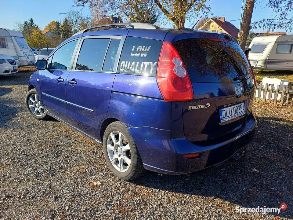 Mazda 5 20 Diesel 143 2006r 7os klimatronic hak 4/5 Lubin