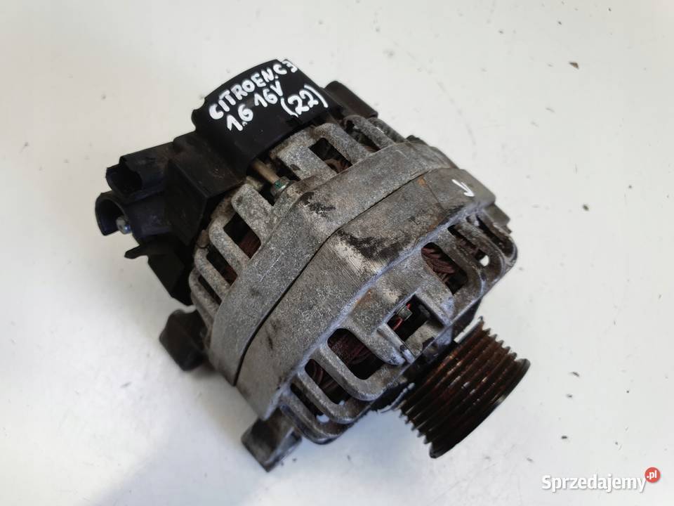 ALTERNATOR Citroen C3 16 16V Alternator Oryginał Rudka