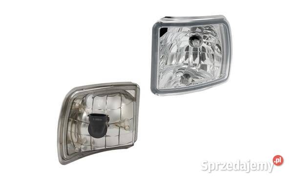 Reflektor roboczy halogenowy narożny lewy 12V Do maszyn uprawowych Kamionna