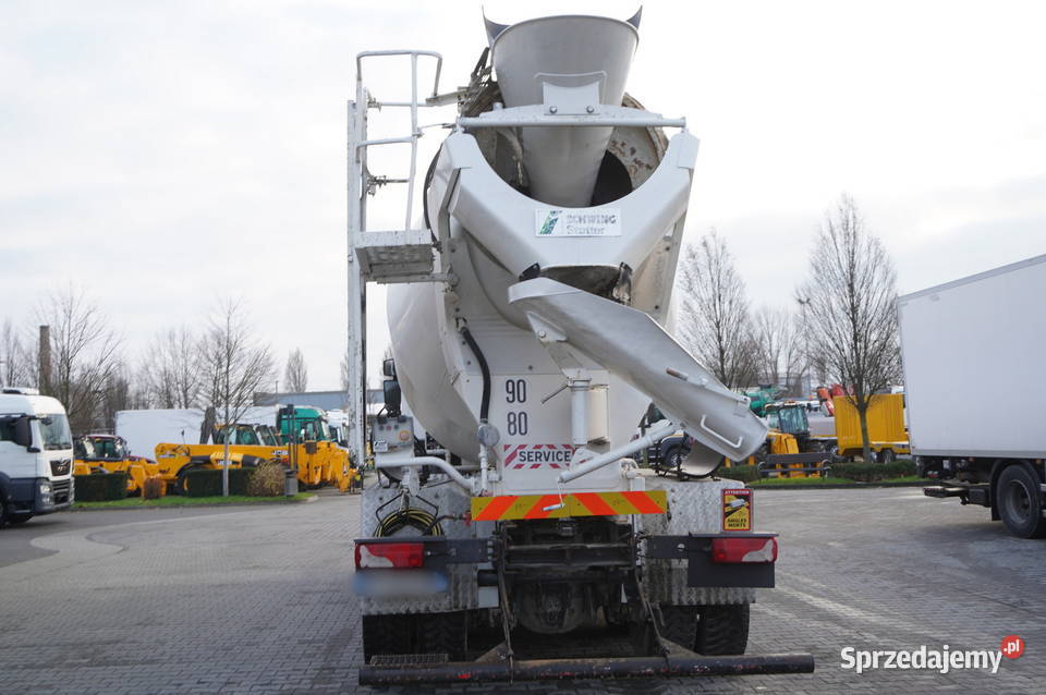Scania P410 XT 8x4 80 SCHWINGSTATTER AM 9 FHC 9 80000km małopolskie Kraków
