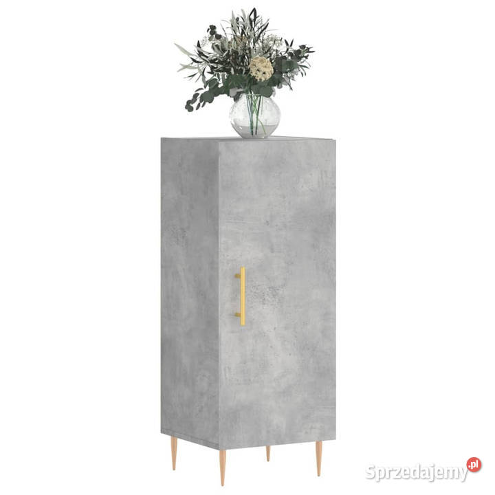 Szafka szarość betonu 345x34x90 materiał Warszawa