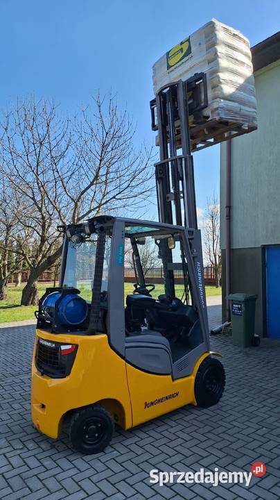 Jungheinrich TFG 316 z 2019r UDT Triplex przesuw Irządze