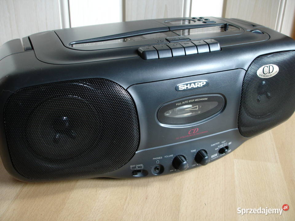 Radiomagnetofon SHARP QTCD45H
