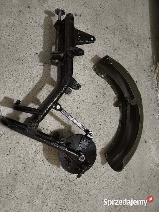 Przednie zawieszenie na wahaczu Dniepr MT Leszno