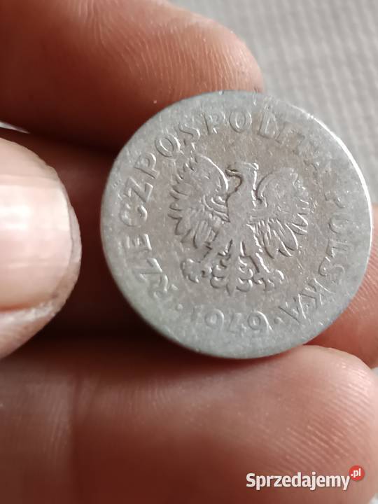 Sprzedam monete 50 gr 1949 r ooooo Chełm sprzedam