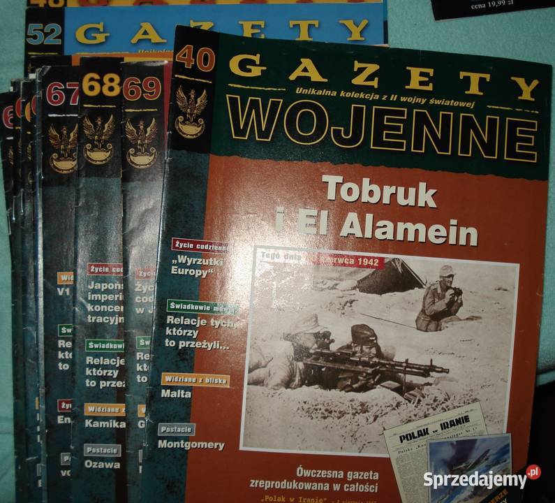 Gazety Wojenne mazowieckie Warszawa