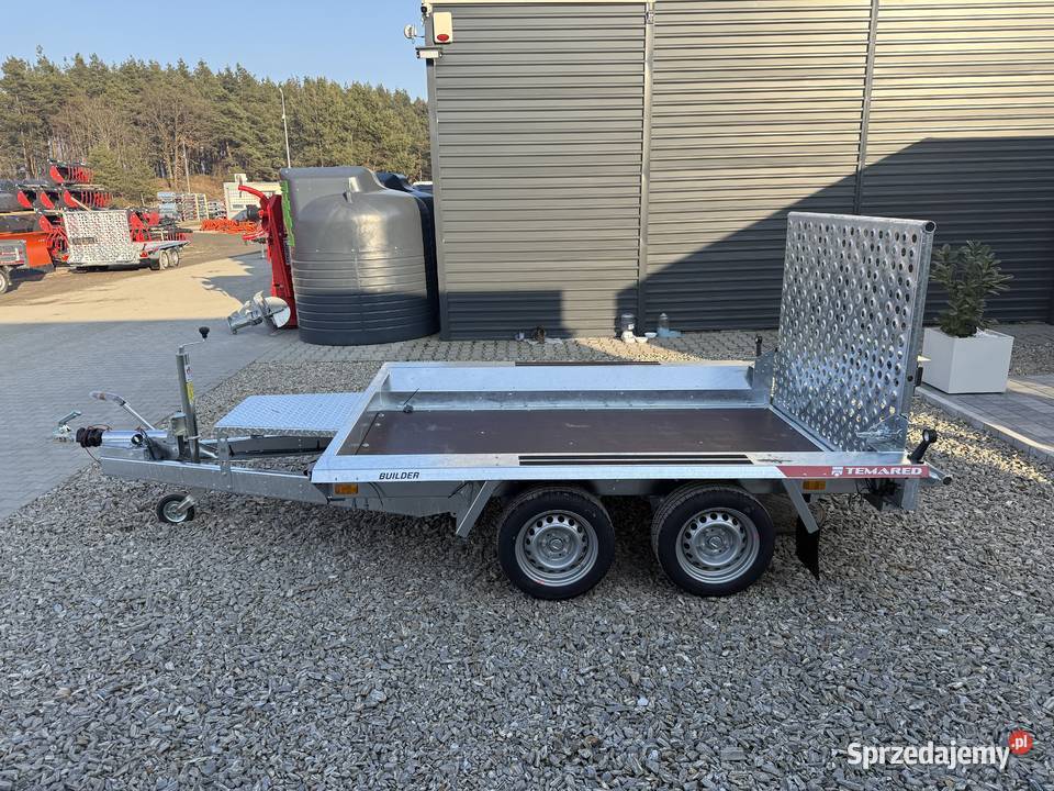 Przyczepka samochodowa TEMARED BUILDER 26152 3T 2468kg dolnośląskie Lubin