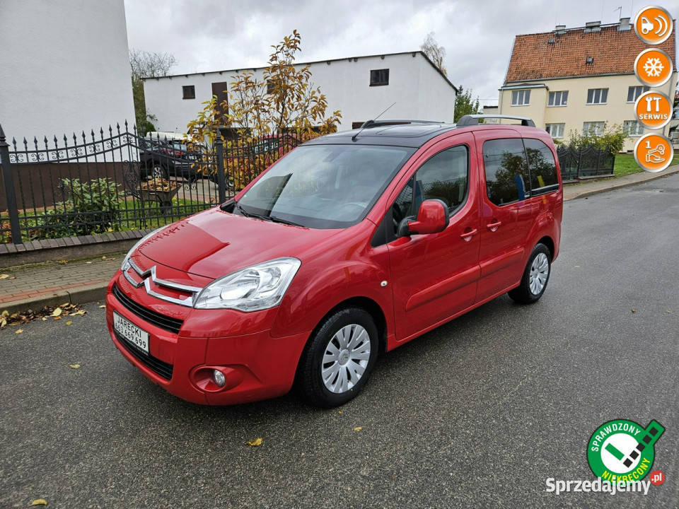 Citroen Berlingo Opłacony Zdrowy Zadbany autoalarm Kisielice