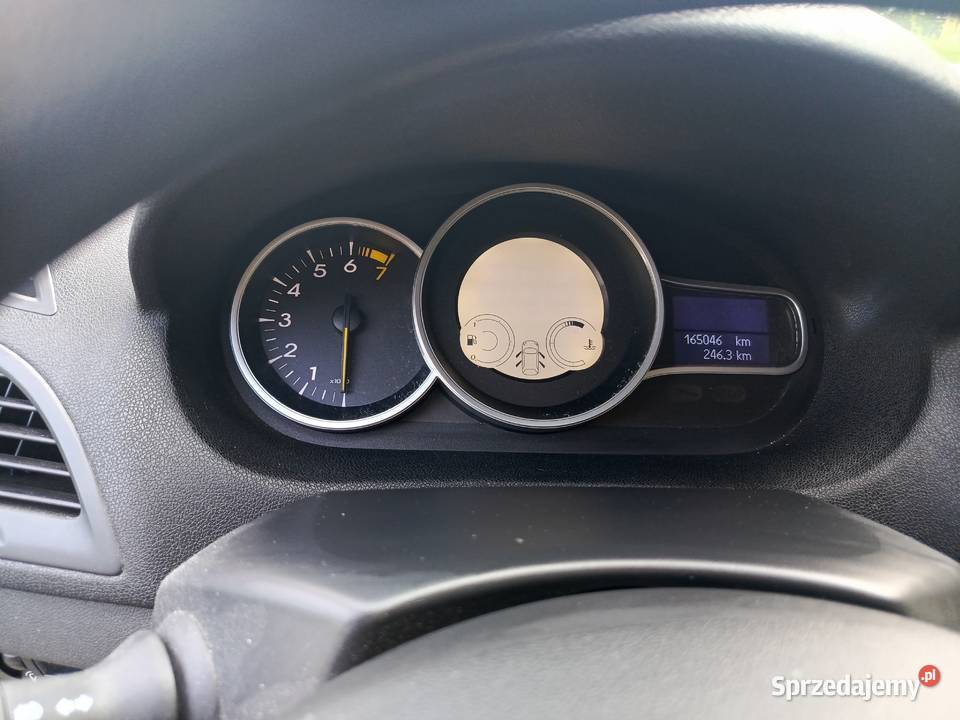 Renault Megane III 16 LPG srebrny Megane Lublin