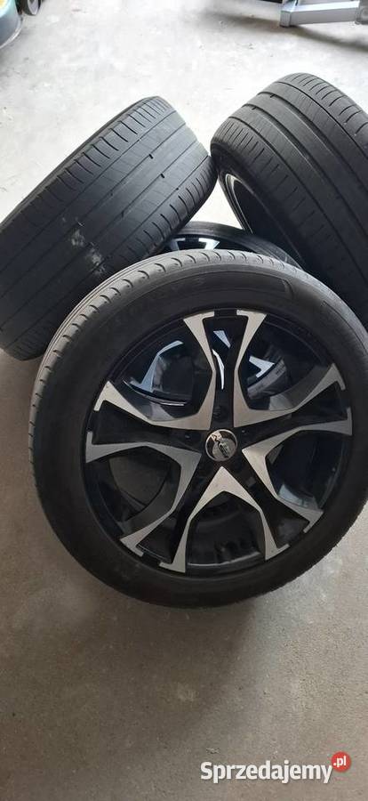 Alufelgi Spath SP29 17 5x108 Ford Peugeot Czarne Błoto